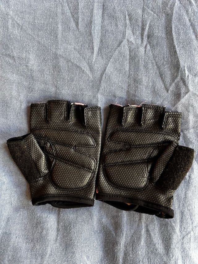Guantes Ciclismo Niña Flores 6-8 Años