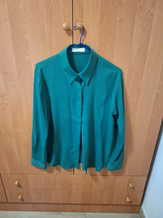 Camisa Mango Verde