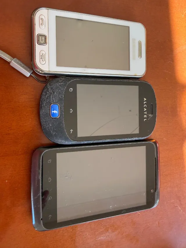 Lote 3 Móviles Antiguos Funcionando