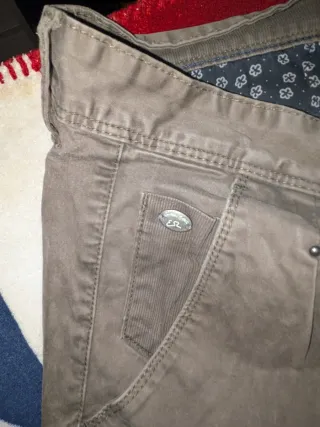 Yes Zee Jeans Militari Verde Oliva