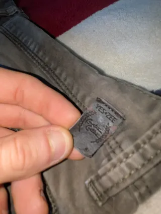 Yes Zee Jeans Militari Verde Oliva