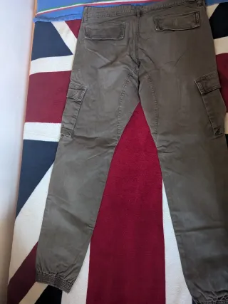 Yes Zee Jeans Militari Verde Oliva