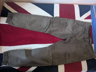 Yes Zee Jeans Militari Verde Oliva