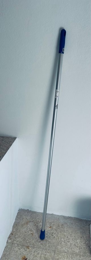 2 Cepillo Exterior Piscina 57cm Negro y el palo.