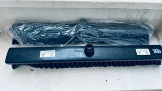 2 Cepillo Exterior Piscina 57cm Negro y el palo.