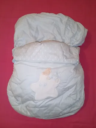 Saco de cochecito para bebé azul
