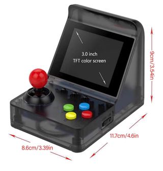 Consola Arcade Portátil Preta