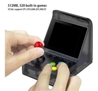 Consola Arcade Portátil Preta
