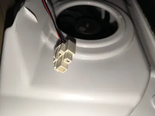 Tapa/conducto aire congelador No Frost