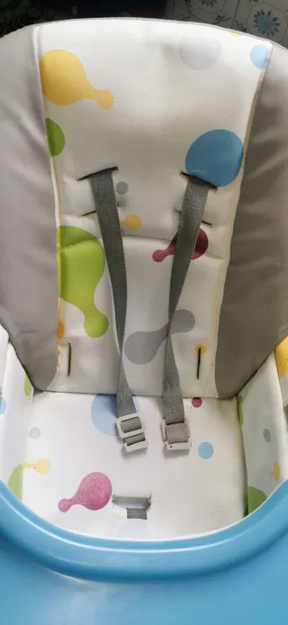 Trona de bebé con bandeja,