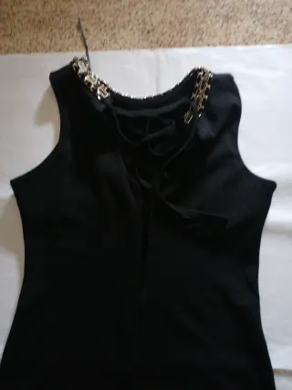 Vestito nero tubino donna taglia M