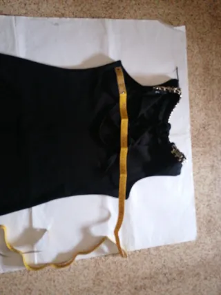 Vestito nero tubino donna taglia M