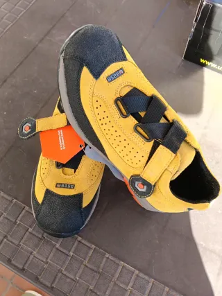 Zapatos de seguridad Base amarillos y negros