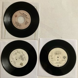 Lote VAN HALEN tres discos vinilos single