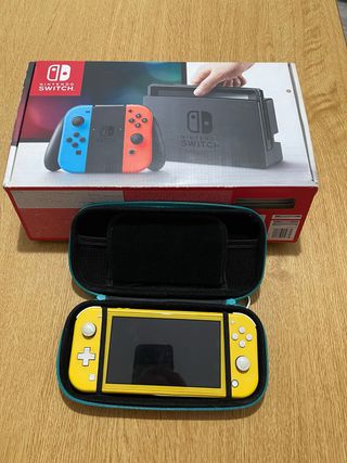 Nintendo Switch y Switch Lite Amarilla