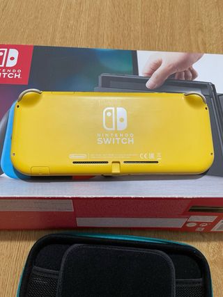 Nintendo Switch y Switch Lite Amarilla