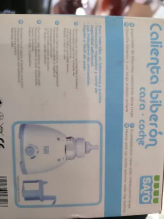 Calienta biberones casa y coche Saro