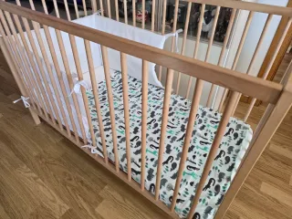 Cuna IKEA SNIGLAR Madera Natural