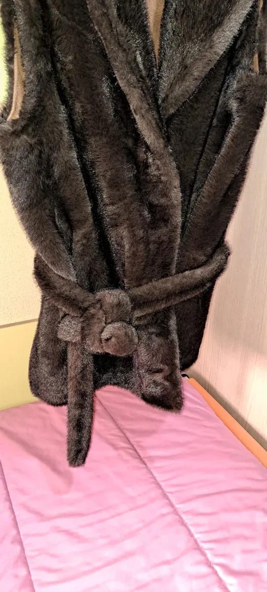 Chaleco reversible piel sintética