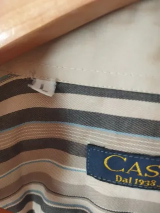 Camicia uomo Casino vintage righe L