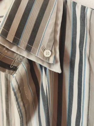 Camicia uomo Casino vintage righe L