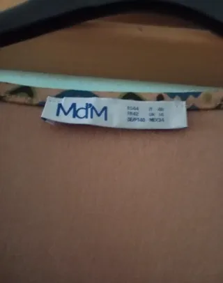 Vestido de invierno estampado