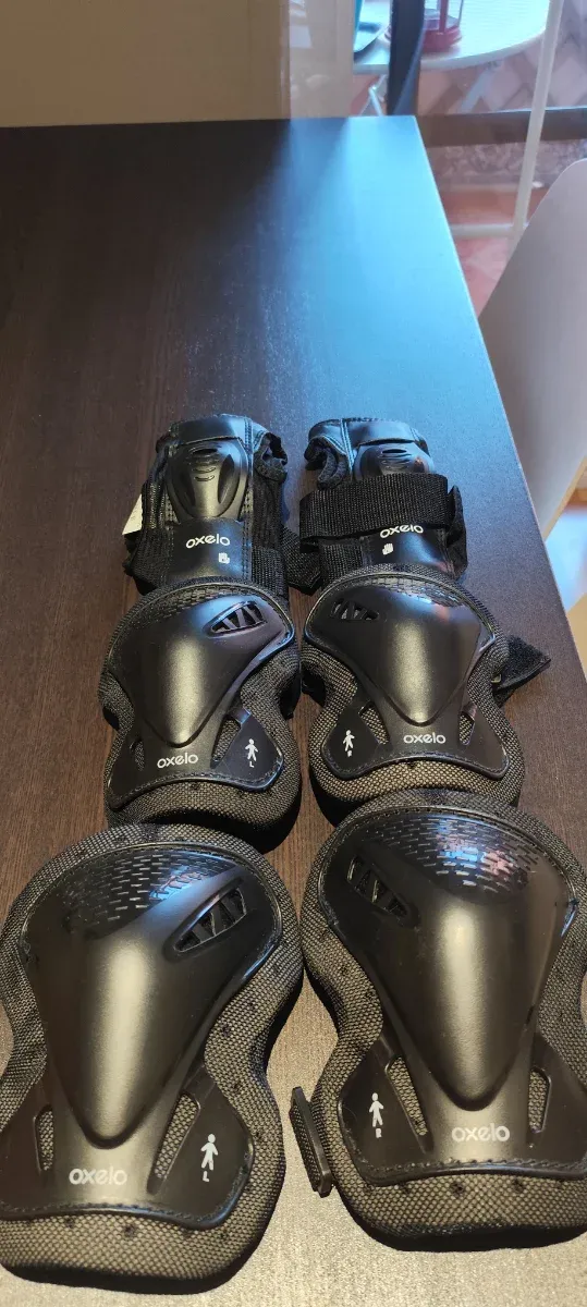 Protecciones Patinaje Oxelo (Rodilleras y Muñequer