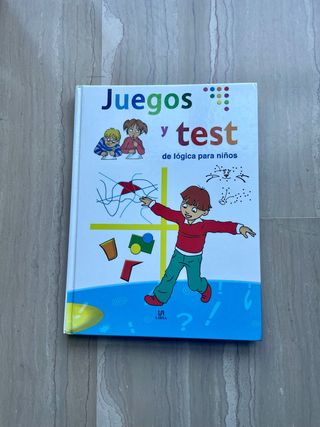 Libro Juegos y test de lógica para niños