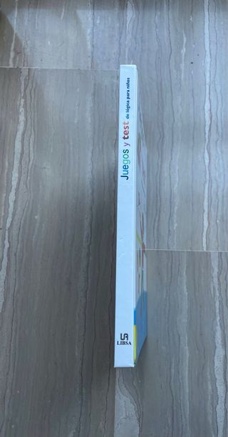 Libro Juegos y test de lógica para niños