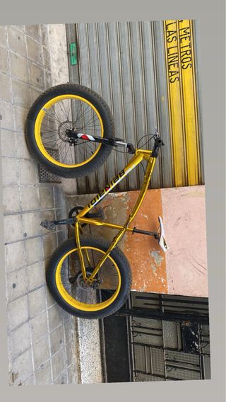 Fat Bike Amarilla