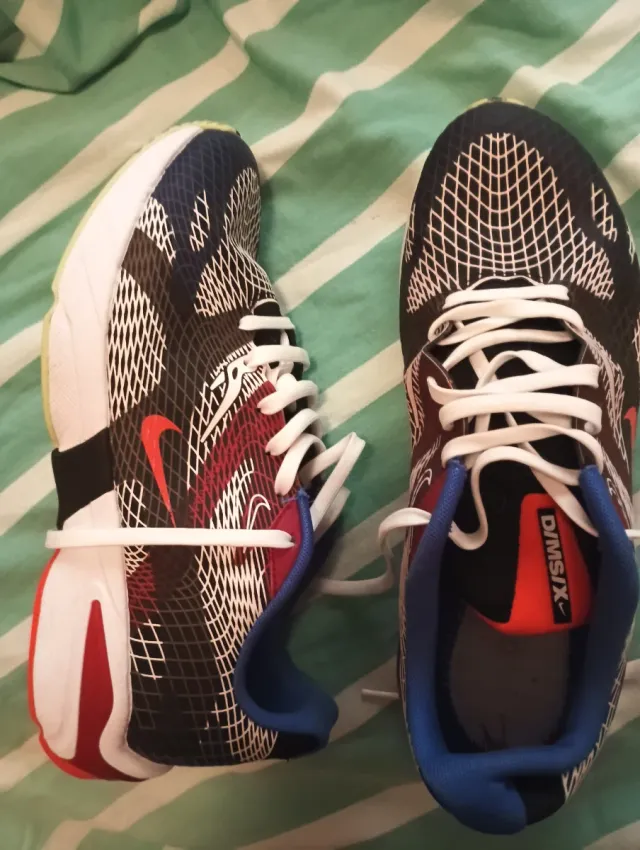 Zapatillas Nike Hombre Negras/Azules/Rojas