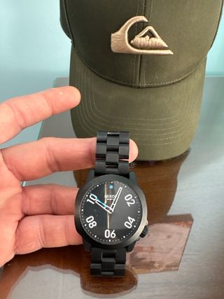 Reloj Nixon Negro y Verde Militar