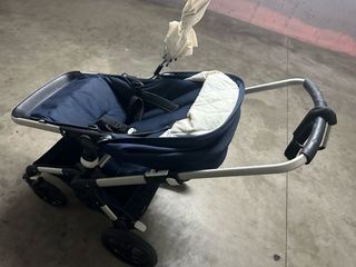 Carrito Bugaboo Fox Classic Azul + Capazo