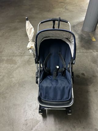 Carrito Bugaboo Fox Classic Azul + Capazo