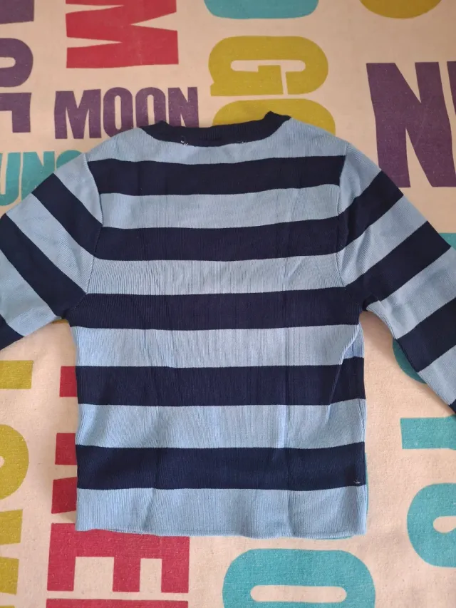 Jersey rayas azul