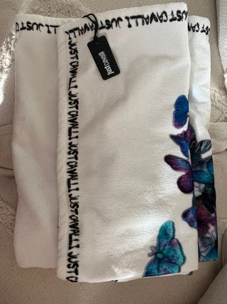 Telo mare Just Cavalli con farfalle nuovo