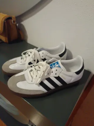 Adidas Samba Zapatillas Blancas y Negras