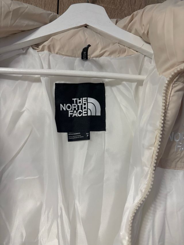 Chaqueta The North Face Beige y Blanca