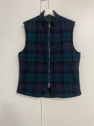 Chaleco reversible Harry's 1982 verde