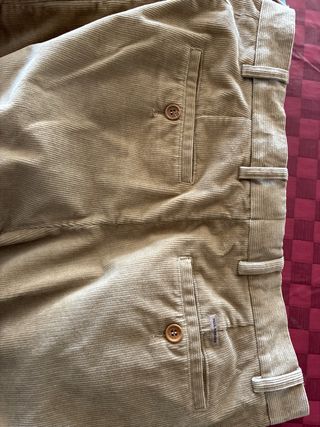 Pantalón pana Paul Shark beige