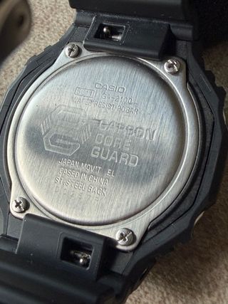 Casio GA-2100-1A2ER con mod kit