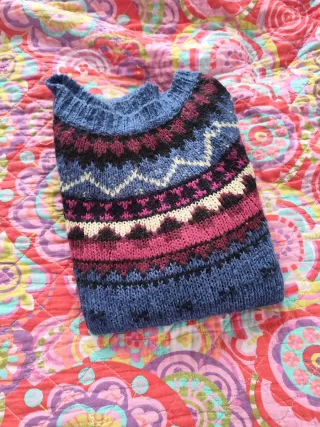 Jersey jacquard talla M