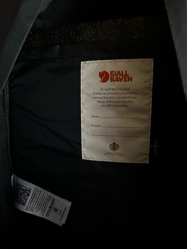Mochila Fjallraven Kanken Blu