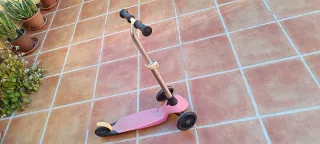 Patinete infantil 3 ruedas rosa