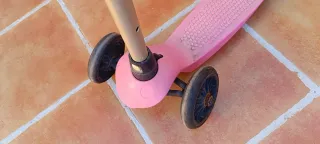 Patinete infantil 3 ruedas rosa