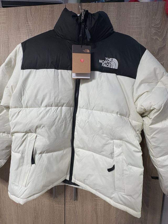 Chaqueta The North Face Negra y Blanca Talla M