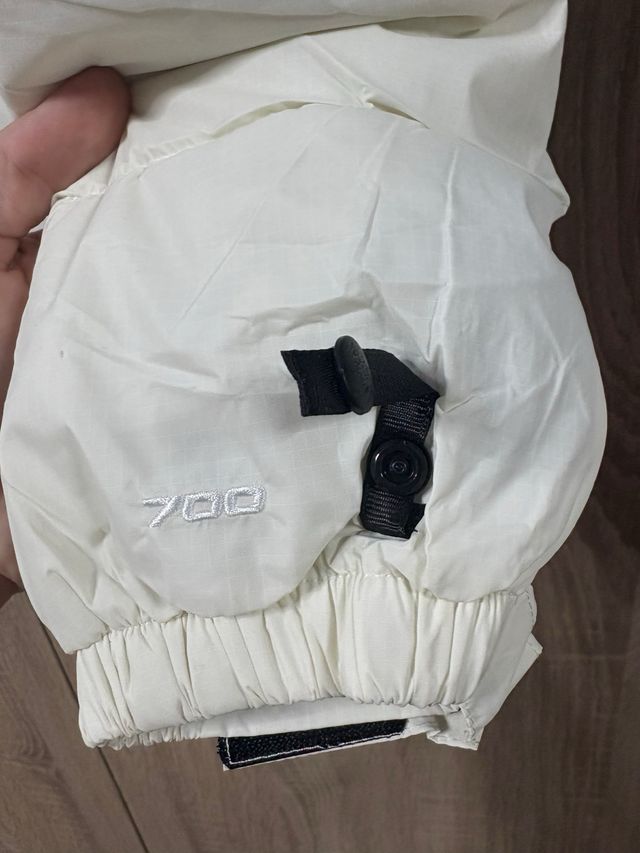 Chaqueta The North Face Negra y Blanca Talla M