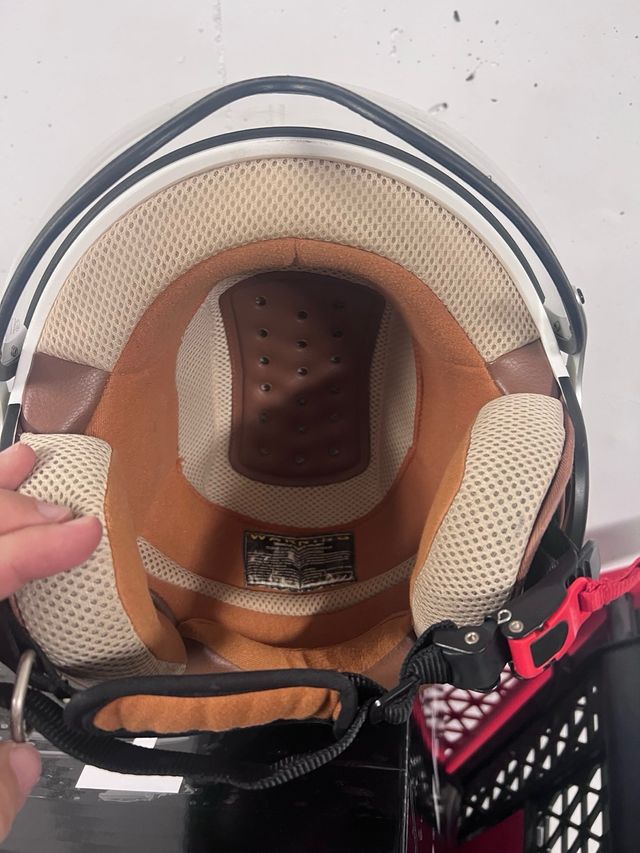 Casco Zeus Helmet Blanco talla L