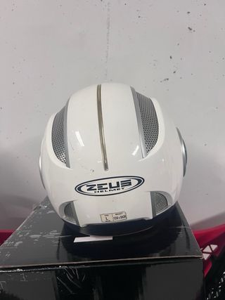 Casco Zeus Helmet Blanco talla L
