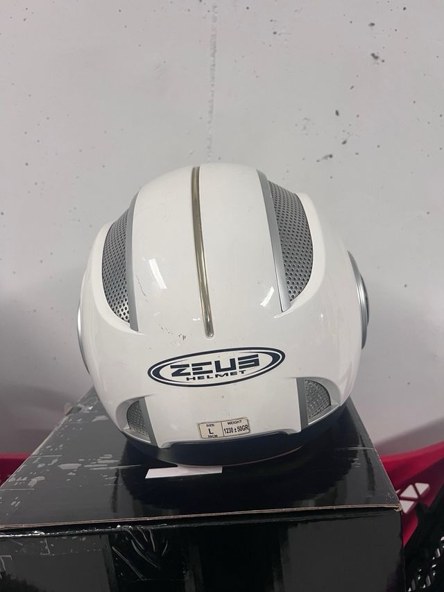 Casco Zeus Helmet Blanco talla L